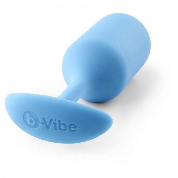 B-VIBE - SNUG PLUG ANAL 3 BLEU CIEL – Image 2