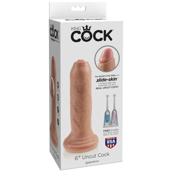 KING COCK - GODE RÉALISTE CHAIR NON COUPÉ 15 CM – Image 4