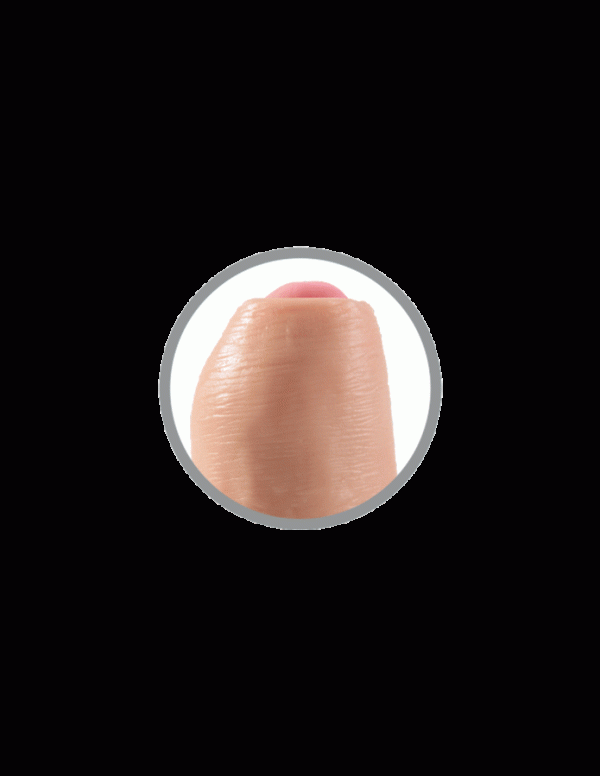 KING COCK - GODE RÉALISTE CHAIR NON COUPÉ 15 CM – Image 3
