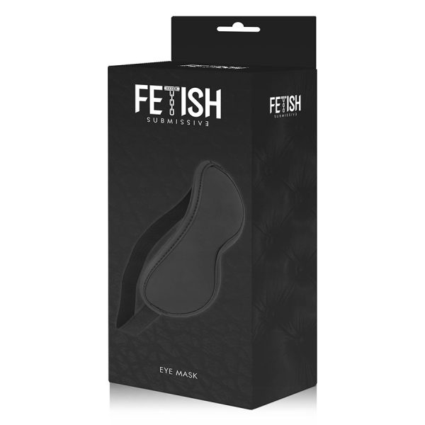 FETISH SUBMISSIVE - MASQUE EN CUIR VÉGAN II AVEC DOUBLURE EN NOPRÈNE – Image 4