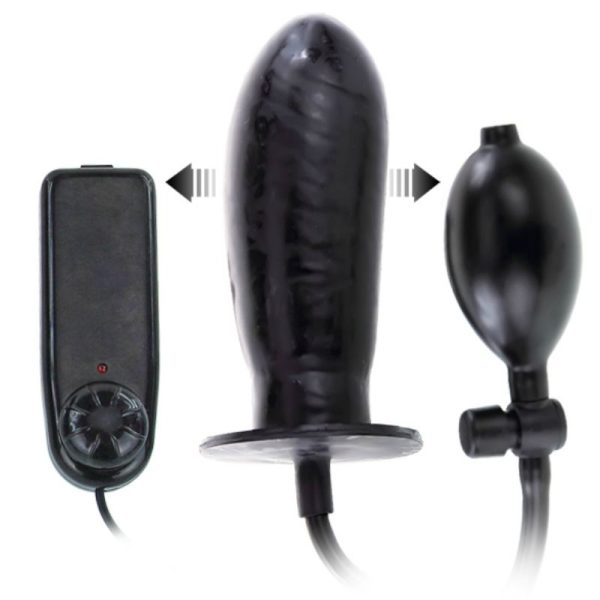 BAILE - PÉNIS GONFLABLE BIGGER JOY AVEC VIBRATION 16 CM – Image 2