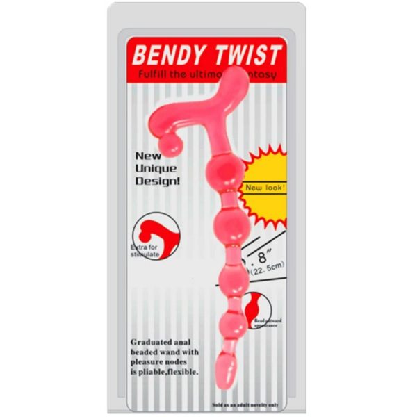 BAILE - BALLES ANAL ROUGES BENDY TWIST – Image 4