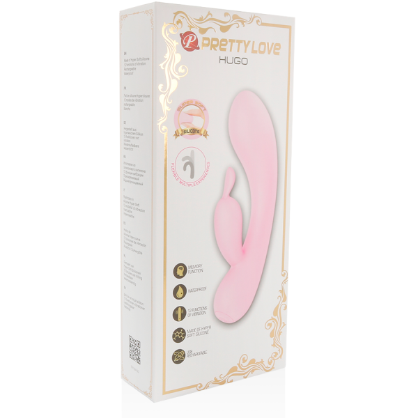PRETTY LOVE - SMART VIBRATEUR AVEC OREILLES HUGO RABBIT – Image 2
