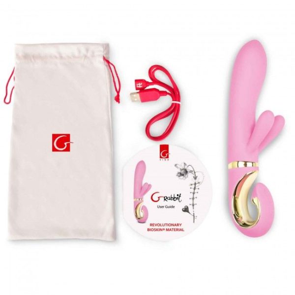 G-VIBE - VIBRATEUR G-RABBIT ROSE RAMPANT BUNNY – Image 2