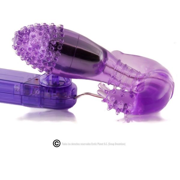 BAILE - STIMULATEUR VAGINAL ET ANAL LILAS AVEC VIBRATION – Image 3