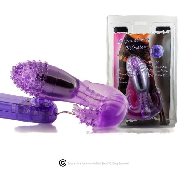 BAILE - STIMULATEUR VAGINAL ET ANAL LILAS AVEC VIBRATION – Image 4