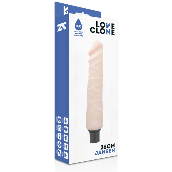 LOVECLONE - VIBRATEUR AUTOLUBRIFIANT JANSEN 26 CM -O- 4.2 CM – Image 5