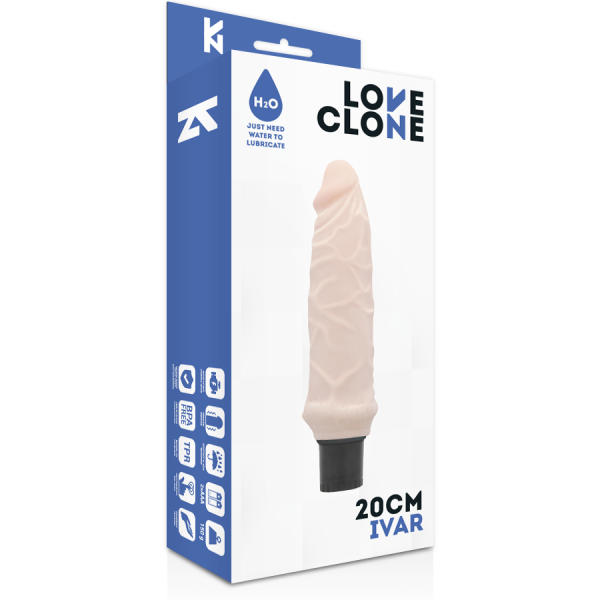 LOVECLONE - VIBRATEUR AUTOLUBRIFIANT IVAR 20 CM -O- 3.7 CM – Image 5