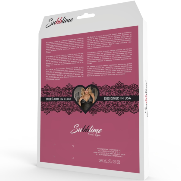 SUBBLIME - QUEEN PLUS FETISH MANCHES COURTES TEDDY – Image 4