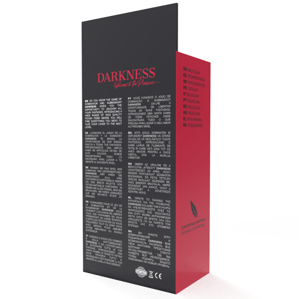 DARKNESS - MASQUE DE SOUMISSION NOIR – Image 4