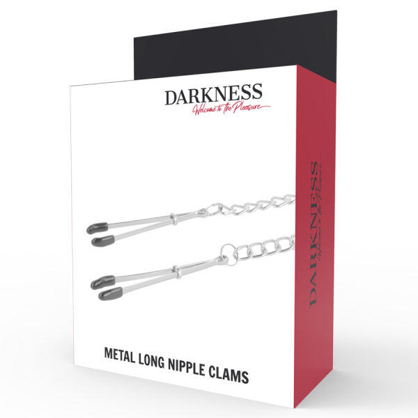 DARKNESS - PINCES À TÉTONS RÉGLABLES EN MÉTAL – Image 4