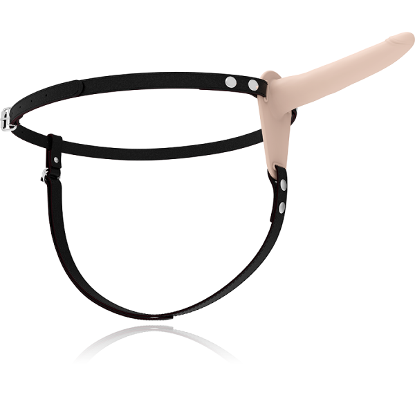 FETISH SUBMISSIVE HARNESS - VIBRATEUR SILICONE FLESH 15 CM – Image 2
