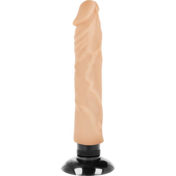BASECOCK - VIBRADOR REALÍSTICO 2-1 NATURAL 20 CM -O- 4 CM – Image 4