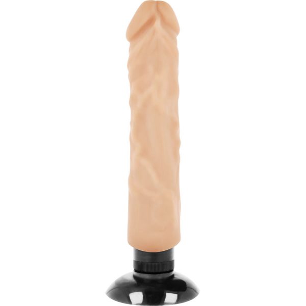 BASECOCK - VIBRADOR REALÍSTICO 2-1 NATURAL 20 CM -O- 4 CM – Image 5