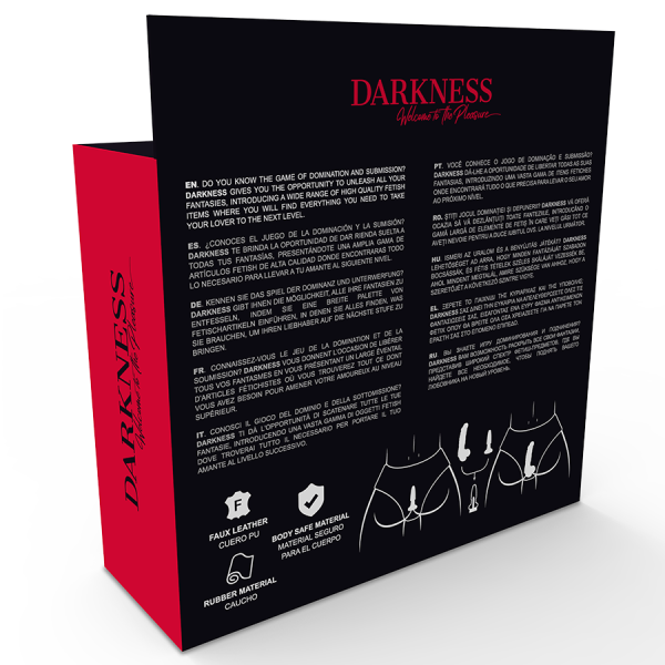 DARKNESS - CULOTTE AVEC PLUG ET GODE INTERCHANGEABLE – Image 5