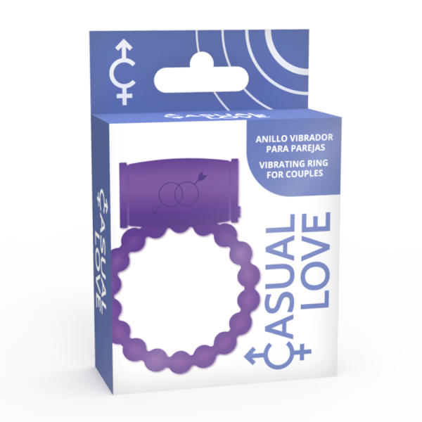CASUAL LOVE - ANNEAU VIBRATEUR COUPLE 25 VIOLET – Image 4