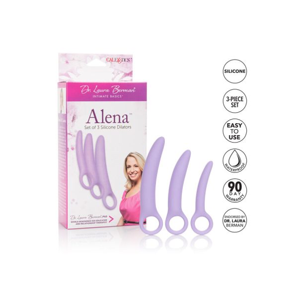 CALEXOTICS - DR LAURA BERMAN ALENA ENSEMBLE DE 3 DILATEURS EN SILICONE – Image 4