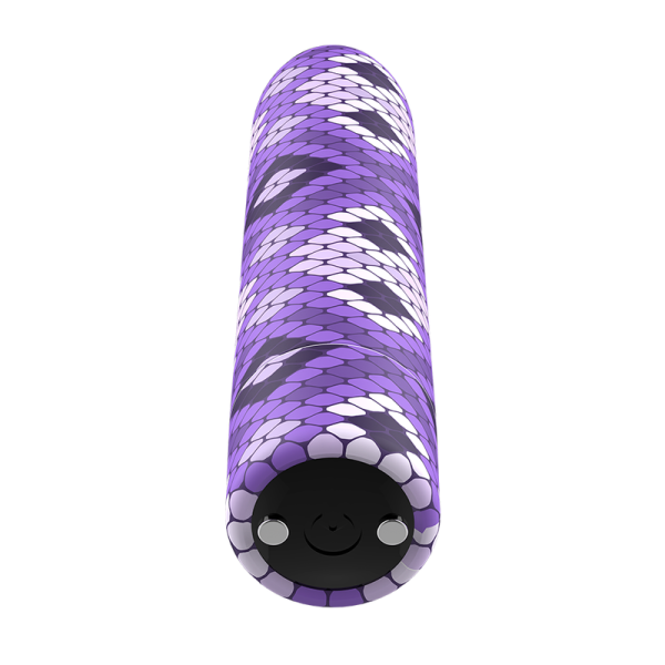 CUSTOM BULLETS - RECHARGEABLE SNAKE PURPLE MAGNETIC BULLET 10V – Image 4