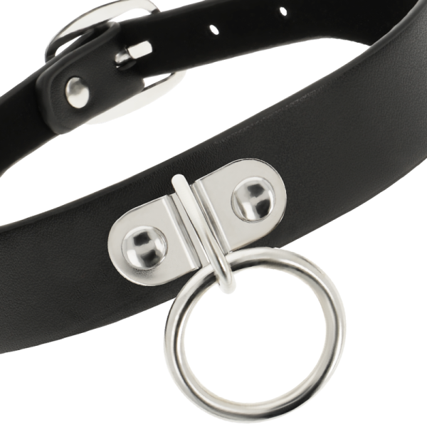 COQUETTE CHIC DESIRE - COLLIER EN CUIR VEGAN FEMME ACCESSOIRE FÉTICHE – Image 4