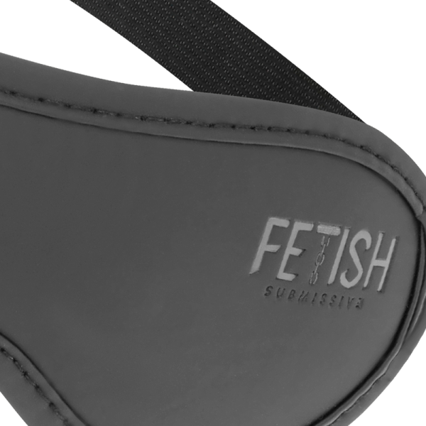FETISH SUBMISSIVE - MASQUE EN CUIR VÉGAN II AVEC DOUBLURE EN NOPRÈNE – Image 3