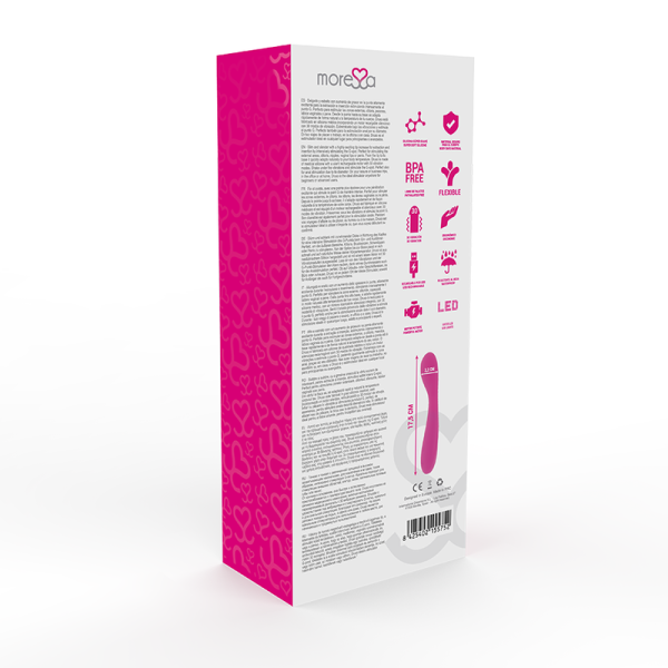 MORESSA - DRUSO RECHARGEABLE EN SILICONE PREMIUM – Image 4