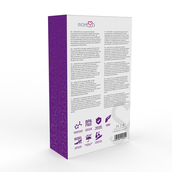MORESSA - OSIAN SET PREMIUM SILICONE LILAS – Image 4