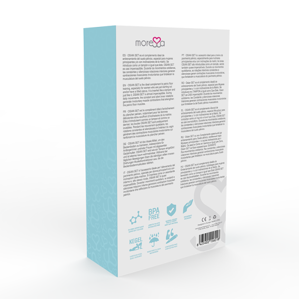 MORESSA - ENSEMBLE OSIAN SILICONE TURQUOISE PREMIUM – Image 4