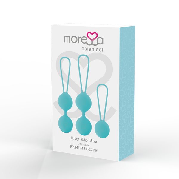 MORESSA - ENSEMBLE OSIAN SILICONE TURQUOISE PREMIUM – Image 3