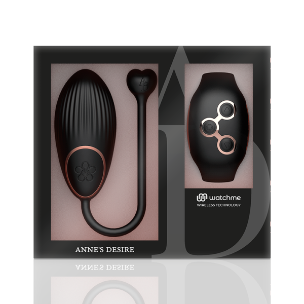 ANNE'S DESIRE - EGG TECHNOLOGIE DE TÉLÉCOMMANDE WATCHME NOIR/OR – Image 4