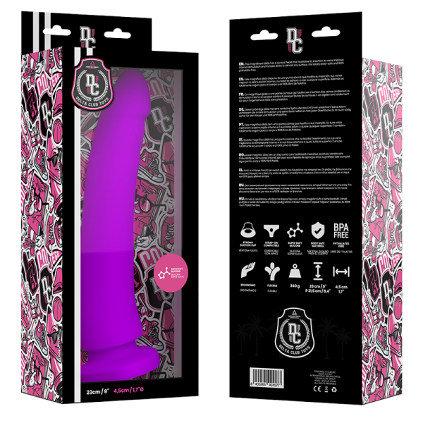 DELTA CLUB - TOYS GODE MÉDICAL LILAS SILICONE 23 CM -O- 4.5 CM – Image 3