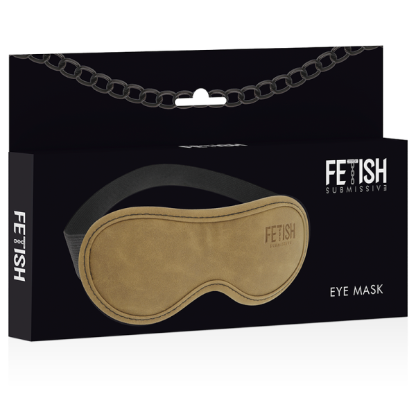 FETISH SUBMISSIVE ORIGIN - MASQUE EN CUIR VEGAN AVEC DOUBLURE EN NÉOPRÈNE – Image 4