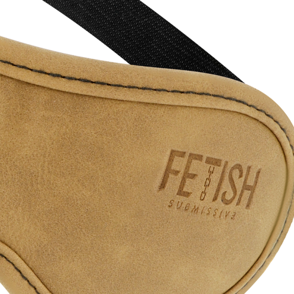 FETISH SUBMISSIVE ORIGIN - MASQUE EN CUIR VEGAN AVEC DOUBLURE EN NÉOPRÈNE – Image 3