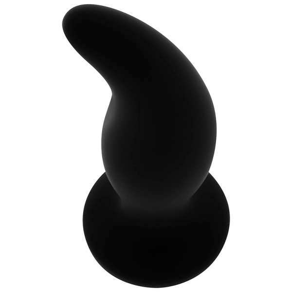 OHMAMA - PLUG ANAL EN SILICONE COURBÉ POINT P 12 CM – Image 2