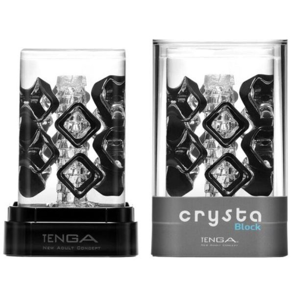 TENGA - MASTURBATEUR MASCULIN CRYSTA BLOCK – Image 2
