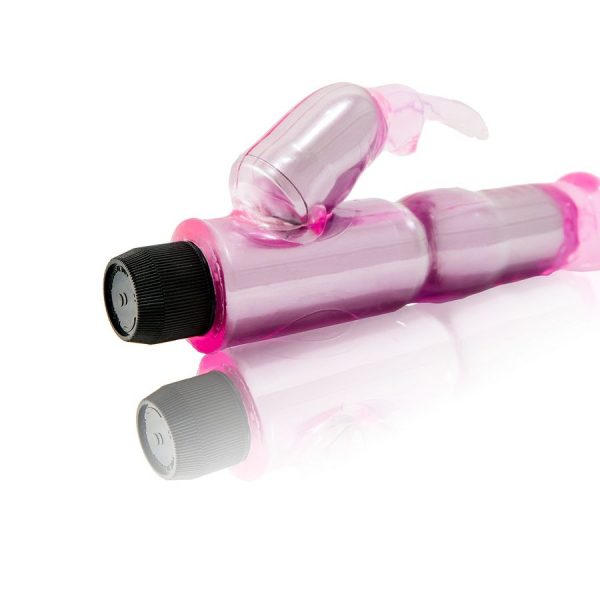 BAILE - VIBRATEUR AVEC STIMULATEUR ROSE RÉGLABLE – Image 2