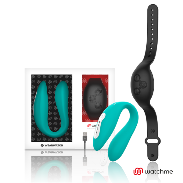 WEARWATCH - VIBRATEUR DOUBLE TECHNOLOGIE WATCHME AIGUE-MARINE / JET – Image 2