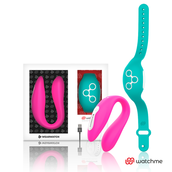 WEARWATCH - VIBRATEUR WATCHME DOUBLE TECHNOLOGIE FUCHSIA / EAU DE MER – Image 2