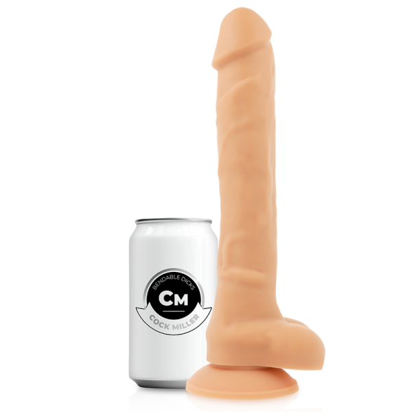 COCK MILLER - HARNAIS + COCKSIL ARTICULABLE DENSITÉ SILICONE 24 CM – Image 5