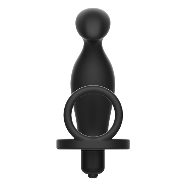 ADDICTED TOYS - PLUG ANAL AVEC ANNEAU EN SILICONE NOIR 12 CM – Image 4