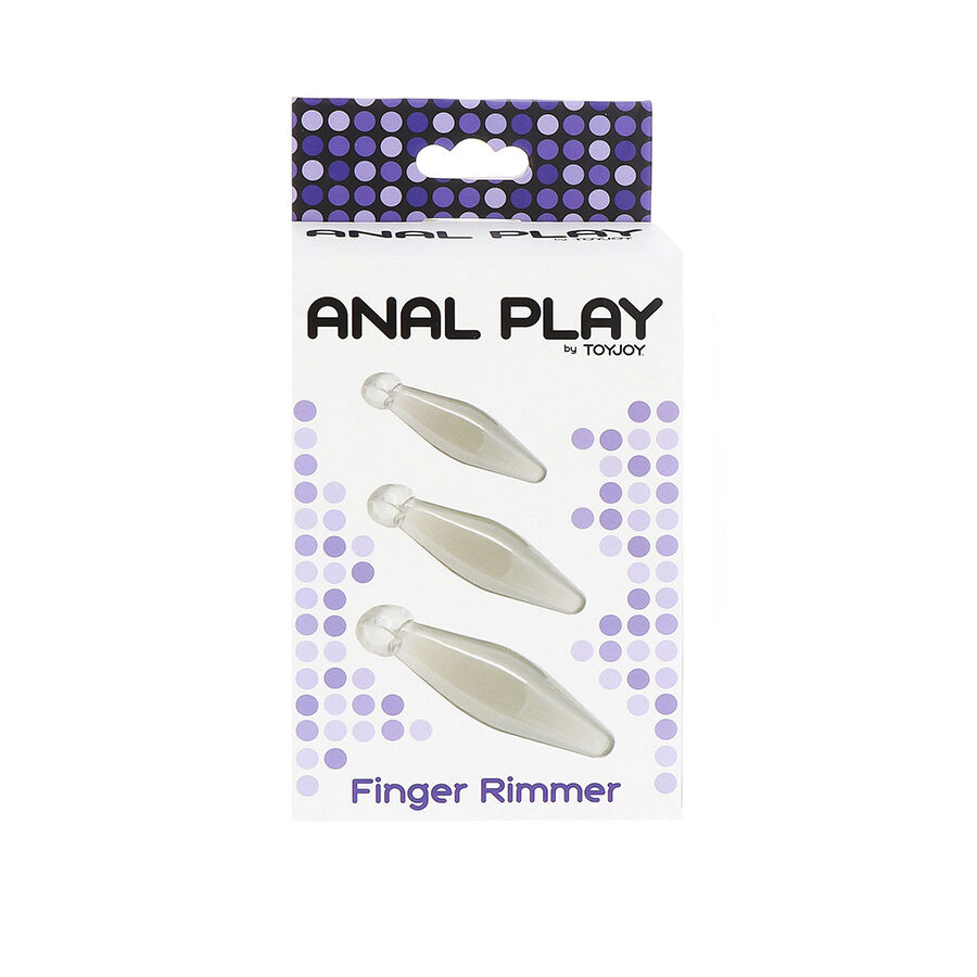 TOYJOY - JEU ANAL FINGER RIMMER 3 PIÈCES TRANSPARENT – Image 3
