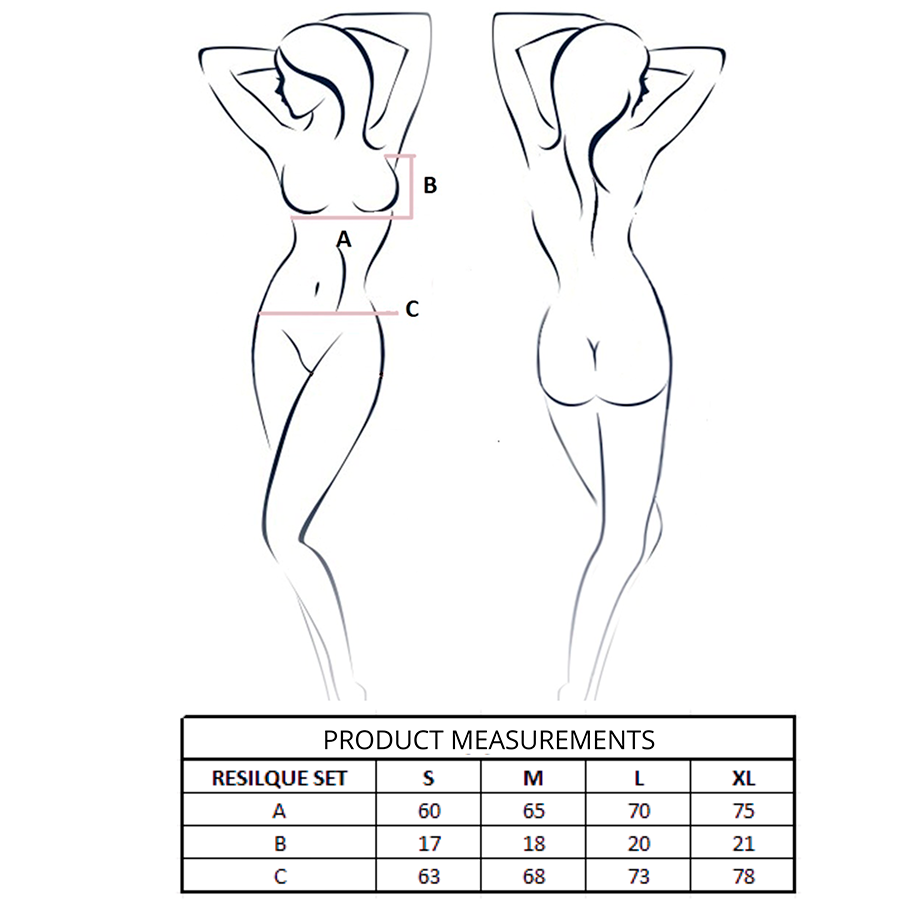 PASSION - ENSEMBLE SOUTIEN-GORGE + STRING RESILQUE NOIR L/XL – Image 4