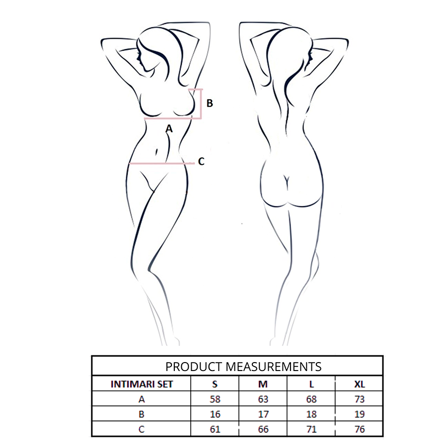 PASSION - ENSEMBLE SOUTIEN-GORGE + CULOTTE INTIMARI NOIR S/M – Image 4